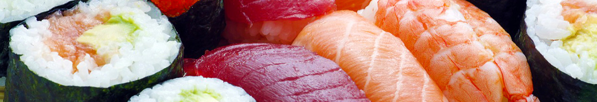 Eating Japanese Sushi at Umami | Sushi & Grill restaurant in Russellville, AR.